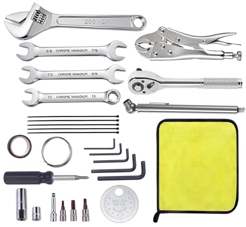 Motorcycles Repair Tool Kit Compatible with H-Arley HD Motorcycles Bike,Road Carry Tool Kit - style: motorcycle tool kit for HD