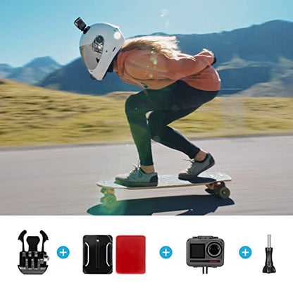 AKASO Action Camera Accessories Kit with Chest Strap & Head Strap Compatible EK7000/EK7000 Pro/Brave 4/Brave 4 Pro/Brave 7 LE/Brave 7/Brave 8/V50X/GoPro Hero 13 12 11 10 9/DJI Action Camera - style: Chest Strap & Head Strap