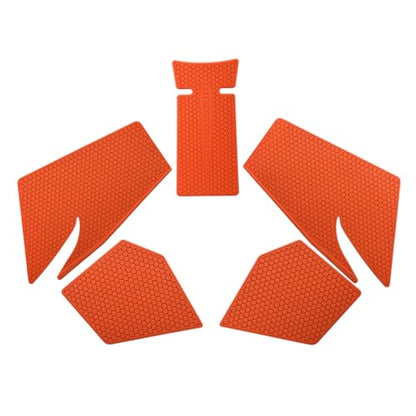 Motorcycle Tank Pads Side Gas Knee Grip Protective StickerApplies toKTM DUKE790/890 DUKE890R 2024+ (Orange) - color: Orange
