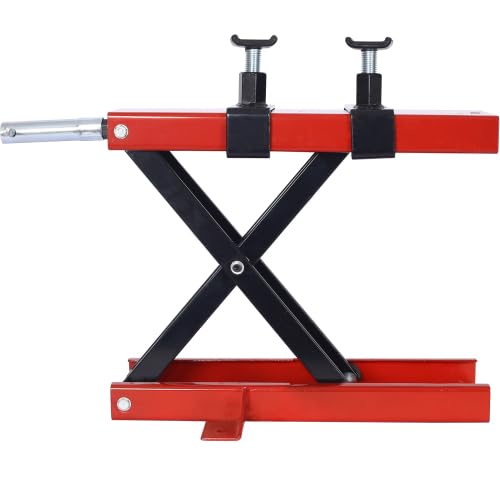 Motorcycle Lift Jack 1100lbs Motorcycle Off-Road Bike,Scissor Center Jack Lift Repair Wide Stand Bike,Send Goods from Local Warehouse,Fast delivery