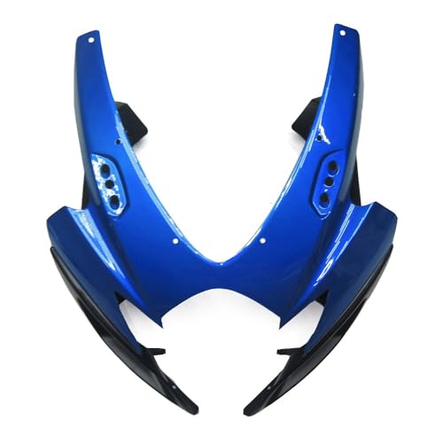 FLPRO ABS Plastic Fairing Kit Compatible for Suzuki 06 07 GSXR600 GSXR750 K6 2006 2007 GSX-R600 GSX-R750 Fairings Injection Motorcycle Body Kits Gloss Blue Black White Bodywork - color: Glossy Blue Black White