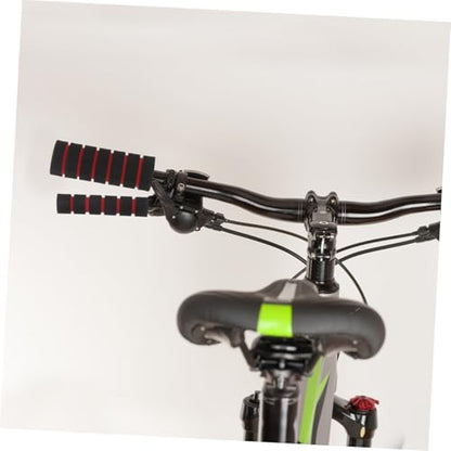 Non-Slip Motorcycle Handlebar Grips Cover Set Universal Fit for Motorbike and Bicycle Soft Foam Protective Sleeves for Enhanced Control and Comfort