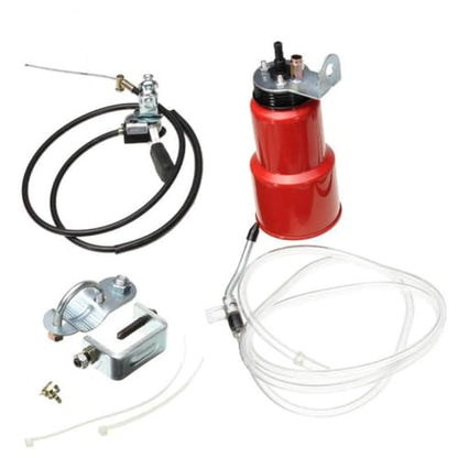 Motorcycle Chain Lubricator Grease Applicator for Liquid Lubricating Oil Compatible with Motorbikes ATVs and Auto Hand Control Systems