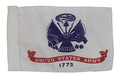 Durable Motorcycle Flag US ARMY 6 x 9 Inch - color: US ARMY, size: 6X9