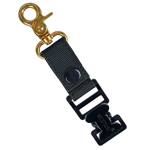 MELOTOUGH Golf Glove Clip Work Gloves Belt Clips with Alligator Clips for Work Glove Holder Construction Gloves Golf Accessories - color: Black Color, size: 1 PCS