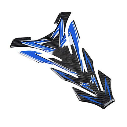 Motorcycle Tank Pad, Real Carbon Fiber Motorcycle Gas Tank Pad Protector Sticker Decal Replacement Direct Pasting Self Adhesive Motorcycle Stickers and Decals