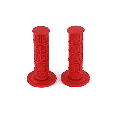 Motorcycle Twist Throttle 7/8" 22mm with Handle Grip Throttle Cable CNC Assembly Universal for CRF 110 CRF 50 125 250 XR 70 SSR 125 110 50 Dirt Pit Bike Mini Bike Red - color: red