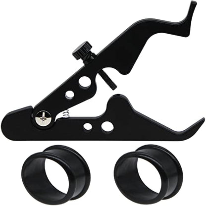 Universal Motorcycle Throttle Lock Motorcycle Cruise Control Motorcycle Throttle Assist Aluminum with Silicone Ring Protect Throttle Control System.