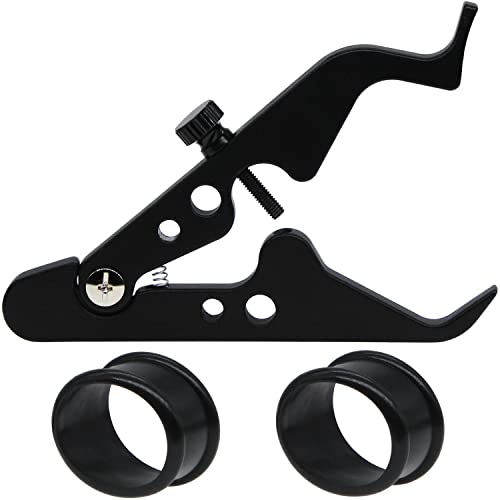 Universal Motorcycle Throttle Lock Motorcycle Cruise Control Motorcycle Throttle Assist Aluminum with Silicone Ring Protect Throttle Control System.