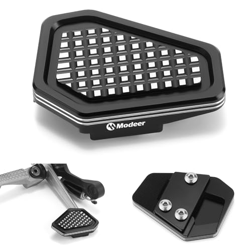 Modeer Motorcycle Rear Brake Pedal Extension Compatible with Z900 2017-2024 (NOT 2025), Ninja ZX-4R / ZX-4RR 2023-2025, Ninja ZX-6R 2015-2025 (black) - color: black, size: Modeer