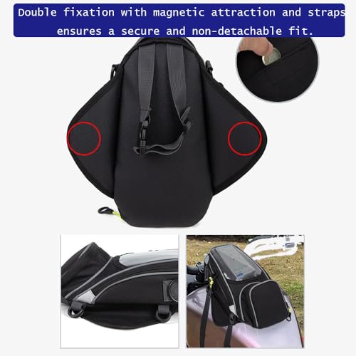 Motorcycle Tank Bag for Yamaha T Max 500-530-560 2021 Magnetic Luggage Waterproof Motorbike Storage Bag Backpack Large Capacity Storage Bag