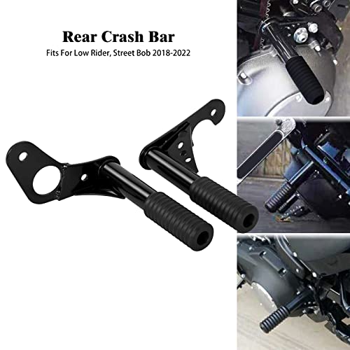 Passenger Peg Crash Bar Frame Slider Fit for Harley Softail Street Bob Low Rider 2018-2022