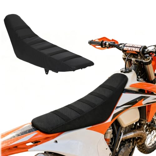 PSLER Seat Cover for Yozma Universal Pit Bike Seat Cover for Tuttio,Yozma in10,CRF50, CRF 110, KLX110, Hawk 250, 50cc - 450cc Dirt Bike Seat Cushion Cover, Powersports Seat Covers,Black - color: Black