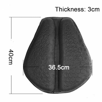 Motorcycle Gel Seat Cushion for Ducati Scrambler Café Racer 2016-2023,3D Gel Honeycomb Seat Pad TPE Gel Shock Absorbing Breathable Soft Elastic