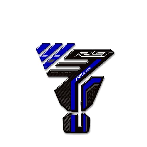 Motorcycle Compatible with for Yamaha YZF-R9 YZFR9 YZF R9 Tank Protector Gas Tank Side Protectors Grips Gas Fuel Kit Knee Waterproof 3D Stickers Decals Protection 2025 2026 (A-9) - color: A-9