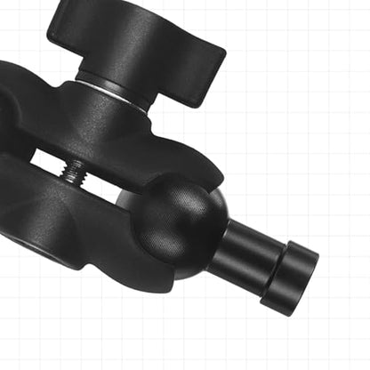 Vin Beauty 20mm Ball Head Mount Aluminum 1/4"-20 Screw Male/Female Adapter for Action Camera Phone Helmet Stand GPS Holder Bracket