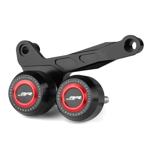 Motorcycle Frame Sliders Falling Protection CNC Compatible with S1000RR 2025 2024 2023 Crash Protector Pad Engine Fairing Guards S 1000 RR S1KRR S1000 RR S 1000RR S1000RR Accessories (Red) - color: red
