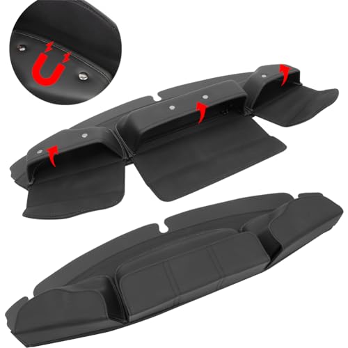 H RUO 3 Pocket Windshield Bag Batwing Fairing Bag Pouch Fit for Harley Touring Street Glide Electra Glide Tri Glide Ultra Limited FLHX FLHXST FLHXS 2014-2024