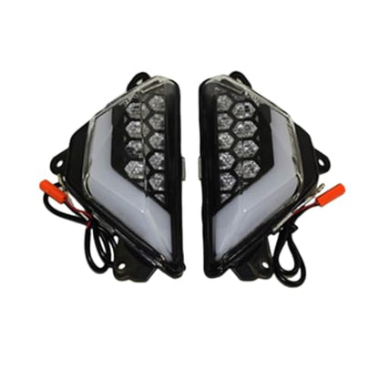 US STOCK For Ninja 500 SE 2024-2025 NINJA500 NINJA500 SE Motorcycle LED Front Turn Signal Light Lamp Turn Signals Accessories