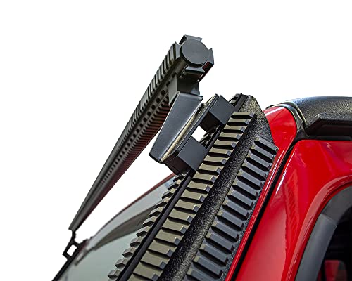 DV8 Offroad | D-JL-190053-RF | Roof Mount for DV8 Offroad D-JL-190052-PIL | PIC Rail Accessory System | Multiple Mounting Positions Along Slotted Rail