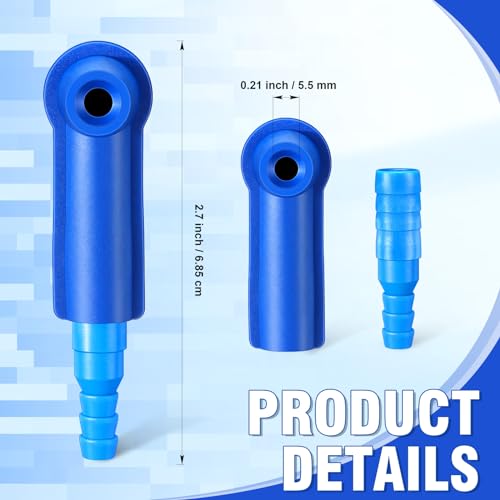 20 Pcs Brake Bleeder Adapter Joint Kit Exchange Tool Connector Brake Fluid Bleeder Car Oil Bleeding Pump Exchange Adapter for Cars Trucks Vehicles System Bleeding Tools
