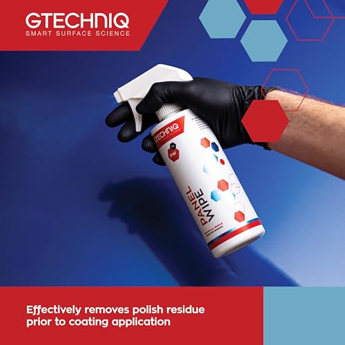 Gtechniq Panel Wipe for Car Cleaning 69 fl oz | Pre-Sealant, Fragrance-Free, Easy to Apply and Long-Lasting Results - size: 169.07 Fl Oz (Pack of 1)