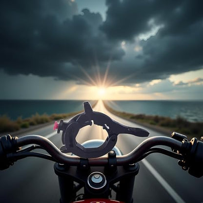 Black Throttle Cruise Control, Motorcycle Cruise Control Throttle Clamp, Electric Vehicle Booster User Friendly Installation Throttle Booster, Motorcycle Throttles Accessories Levers