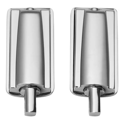 TCMT 10mm Highway Foot Pegs Footrest Chrome Fits For Harley Davidson Touring Softail Dyna