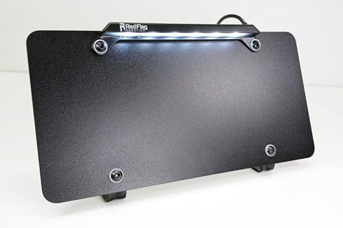 Universal license plate light 12V 100mA with waterproof connector and 86 in lead