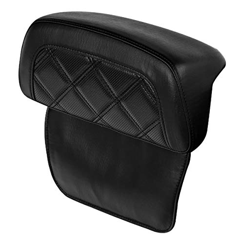 Razor Chopped Trunk Backrest Pad Fit For Harley Touring 2014-2023 Road King Road Street Glide Tri Glide Electra Glide Pack - color: Style D# 5