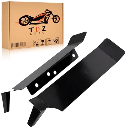 TDZ Black Rear Fender Saddlebag Gap Filler Panels for Harley Electra Glide FLHT 1993-2008, Electra Glide Sport FLHS 1993, Road King FLHR 1994-2008 - color: 1994-2008 Black
