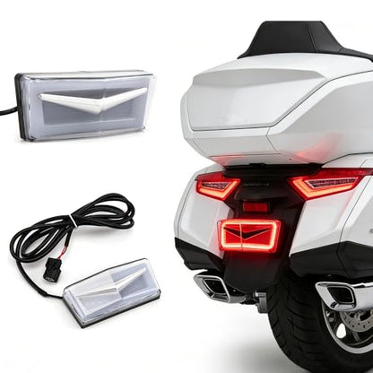 Motorcycle LED Taillight Rear Brake Reflctor Light for Gold Wing 1800 Tour DCT 2018 2019 2020 2021 2022 2023 2024 2025 Taillight License Plate Lamp