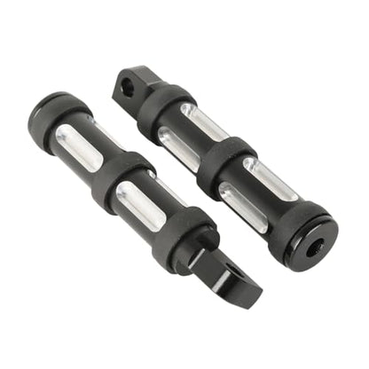 SLMOTO 1 1/4" Adjustable Engine Guard Highway Foot Peg Footpegs fits for Harley Davidson/Honda/Yamaha/Kawasaki/BSA/Norton/Triumph