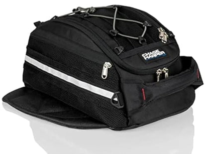 Chase Harper USA 540 Magnetic Tank Bag - Water-Resistant, Tear-Resistant, Industrial Grade Ballistic Nylon with Anti-Scratch Rubberized Bottom, Neodymium Magnets within Magnetic Wings – Black
