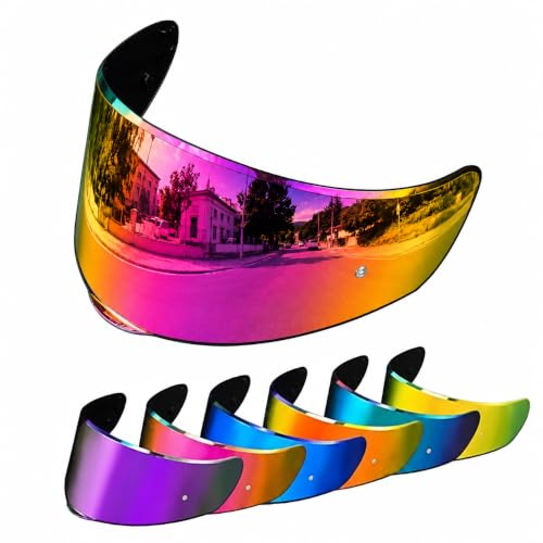 PSLER Sedici Strada 2 Visor - Sedici Strada 2 and Strada 3 Face Shield Motorcycle Helmet visor Accessories Replacement for LS2 FT2 VECTOR Sedici Strada 2 Strada 3 FF801 FF397,Deep Rose Red - color: Deep Rose Red