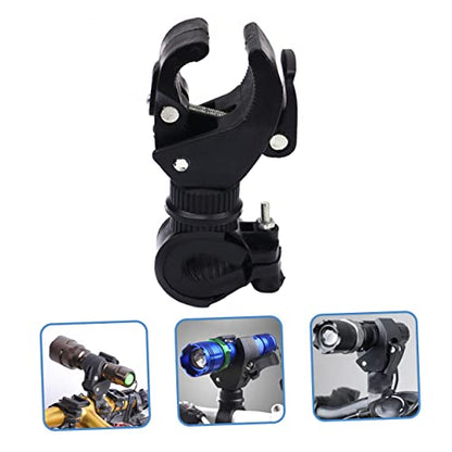 Totority 3pcs Rotatable Bike Flashlight Bracket Holder for Mountain Biking Stable and Practical Flashlight Storage Rack for Cycling Safety Design for Easy Use