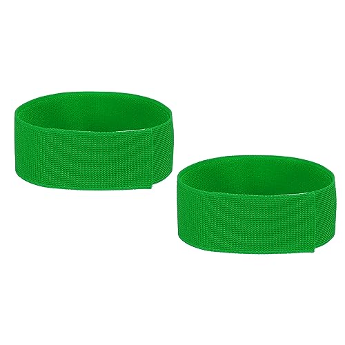PATIKIL Boot Straps, 2 Pack Elastic Polyester Trousers Blouses Ankle Straps Pants Leg Bands with Hook and Loop for Hiking, Fishing, Hunting, 20", Green - color: Green, size: 20"