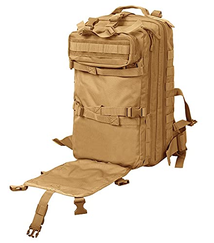 Seibertron Waterproof Large Capacity Molle Motorcycle Helmet Holder/Cycling Helmet Storage/Hiking Helmetcatch Bag/Backpack Also Fit Basketball Football Soccer Backpack Khaki - color: Khaki