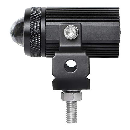Led Driving Light for Motorcycle, High Low Beam Function 1.3'' Fog Lights Aux Light for Motorcycle e-Bike ATV UTV, 12/24V, 30W, 6000 Lumens 2 pcs (White Light)