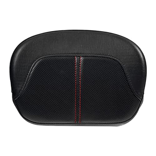 TCMT Detachable Sissy Bar Backrest Pad Fits For Harley 1997-2023 Touring Road King Electra Glide Street Glide Road Glide 2018-2023 Softail Slim FLSL Low Rider FXLR - color: Style Q#2
