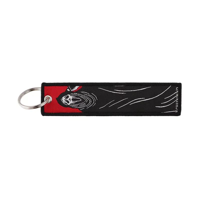 PrimeSecrets Keychains for Motorcycle, Scooter, Car, Mopes, ATV, Backpack Gift Men Women Street Racing Auto Parts Accessories - color: Gf04