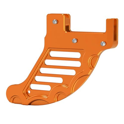 NICECNC Orange Rear Brake Disc Shield Protector Compatible with KTM 125-530 XCW/XCF-W/EXC/EXC-F/SX/SXF/XC/XCF/6 Days/TPI 2004-2022 See Fitment - color: Orange