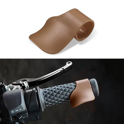 Motorcycle Cruise Control, Throttle Assist, Motorcycle Cruise Assist Grips, Car Accessories Handlebar Oil Control Rocker Rest Accelerator Assistant Universal for 7/8" Handle Bar (Khaki) - color: Khaki