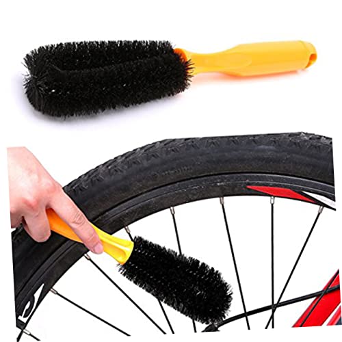 KOMBIUDA 6-in-1 Bike Cleaner Tool Kit for Bikes Chain Brush Tire Cleaning Brush Set Sprocket Scraper Compact Ergonomic Design