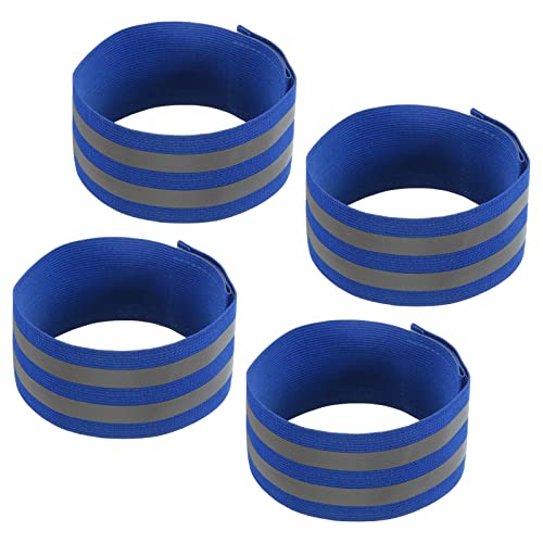 MECCANIXITY Reflective Bands for Arm - color: Blue, size: 14x2 Inch