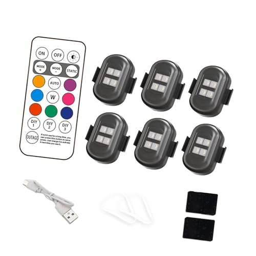 Motorcycle LED Safe Flashing Light Watertight ABS High for Day Night Anti Shock Bike Indication Light - color: B