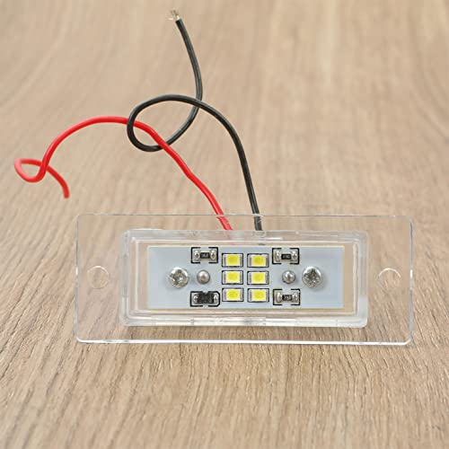 KUAFU Universal License Plate LED Light For Roll Pan Bumper New