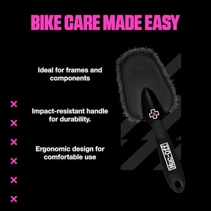 Muc Off - 370 Soft Washing Bike Cleaning Brush, Black, One Size - style: Soft Washing
