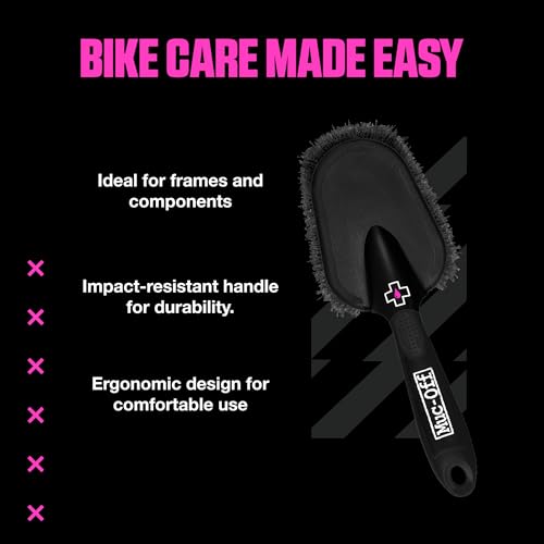 Muc Off - 370 Soft Washing Bike Cleaning Brush, Black, One Size - style: Soft Washing