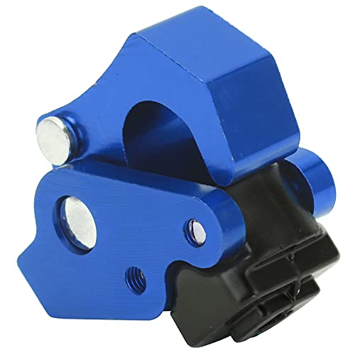 Acouto Helmet Luggage Hanger for Motorcycle, Motorcycle Helmet Hook Universal Claw Shaped Motorcycle Hook CNC Aluminum Alloy Scooter Helmet Bag Luggage Hook Hanger Carry Holder(Blue)